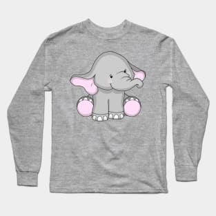 Pretty Pachyderm Long Sleeve T-Shirt